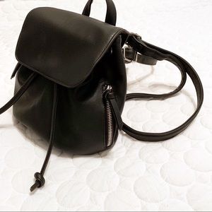 Bags - Small Faux Leather Backpack Bags - Small Faux Leather Backpack